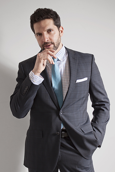 Al in blue suit
