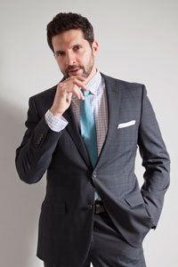 Al in blue suit